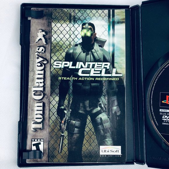 PS2 PlayStation 2 Tom Clancy's Splinter Cell Stealth Action Redefined NTSC U/C - Picture 6 of 7